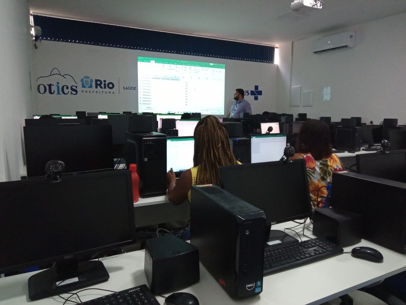 1º TURMA DE EXCEL BÁSICO DA OTICS RIO BOTAFOGO