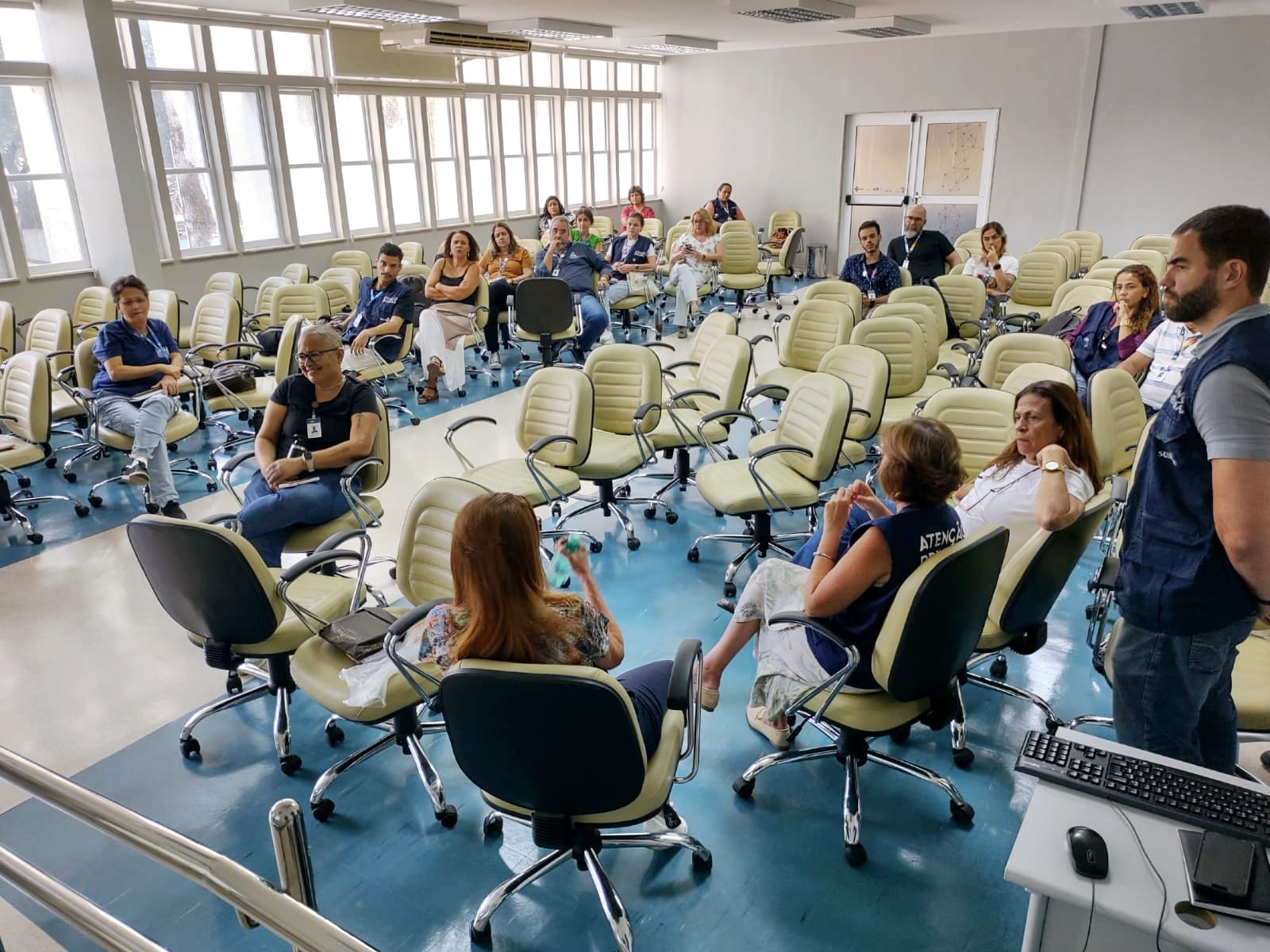 Reunião de Coordenadores, Gerentes e Diretores da CAP 2.1 Ocorreu Nesta Tarde no IMPP