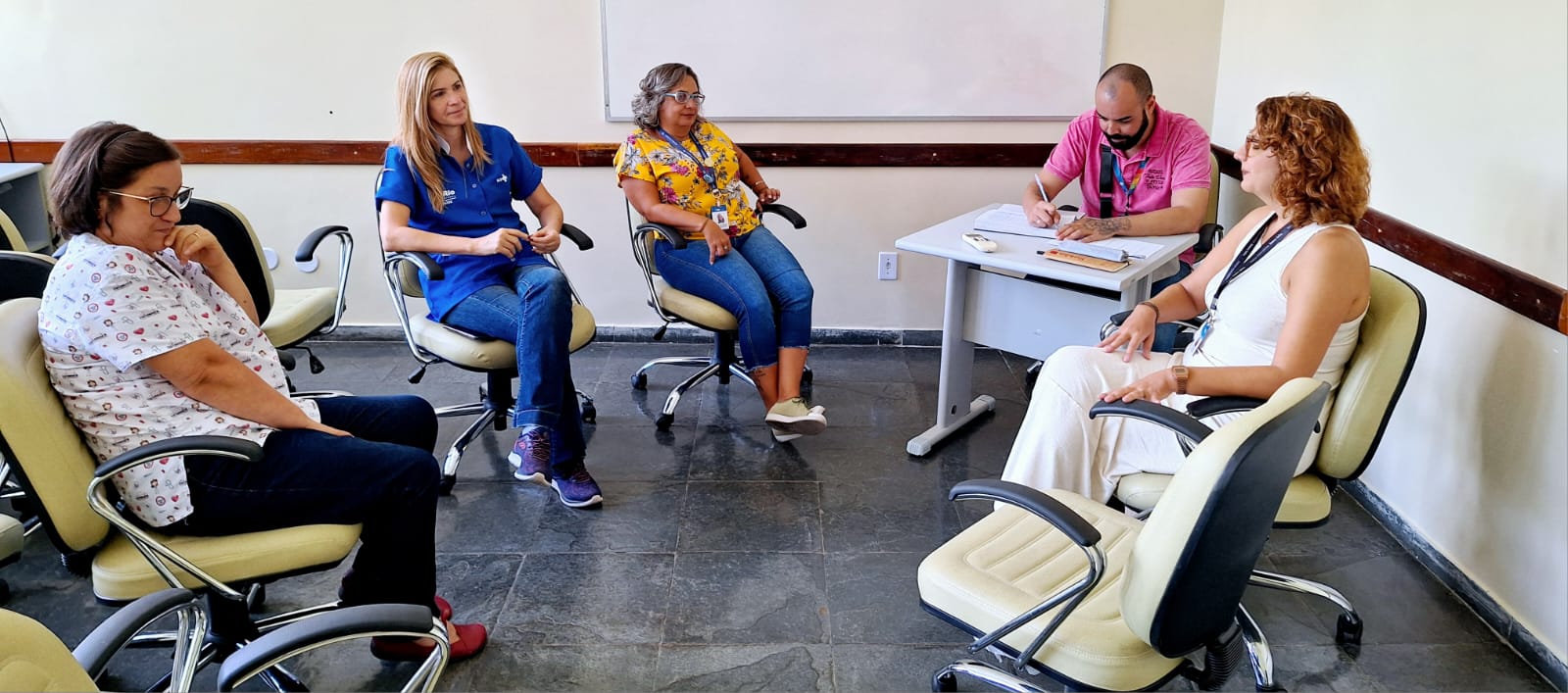 Reunião de Equipe de Enfermagem do IMPP