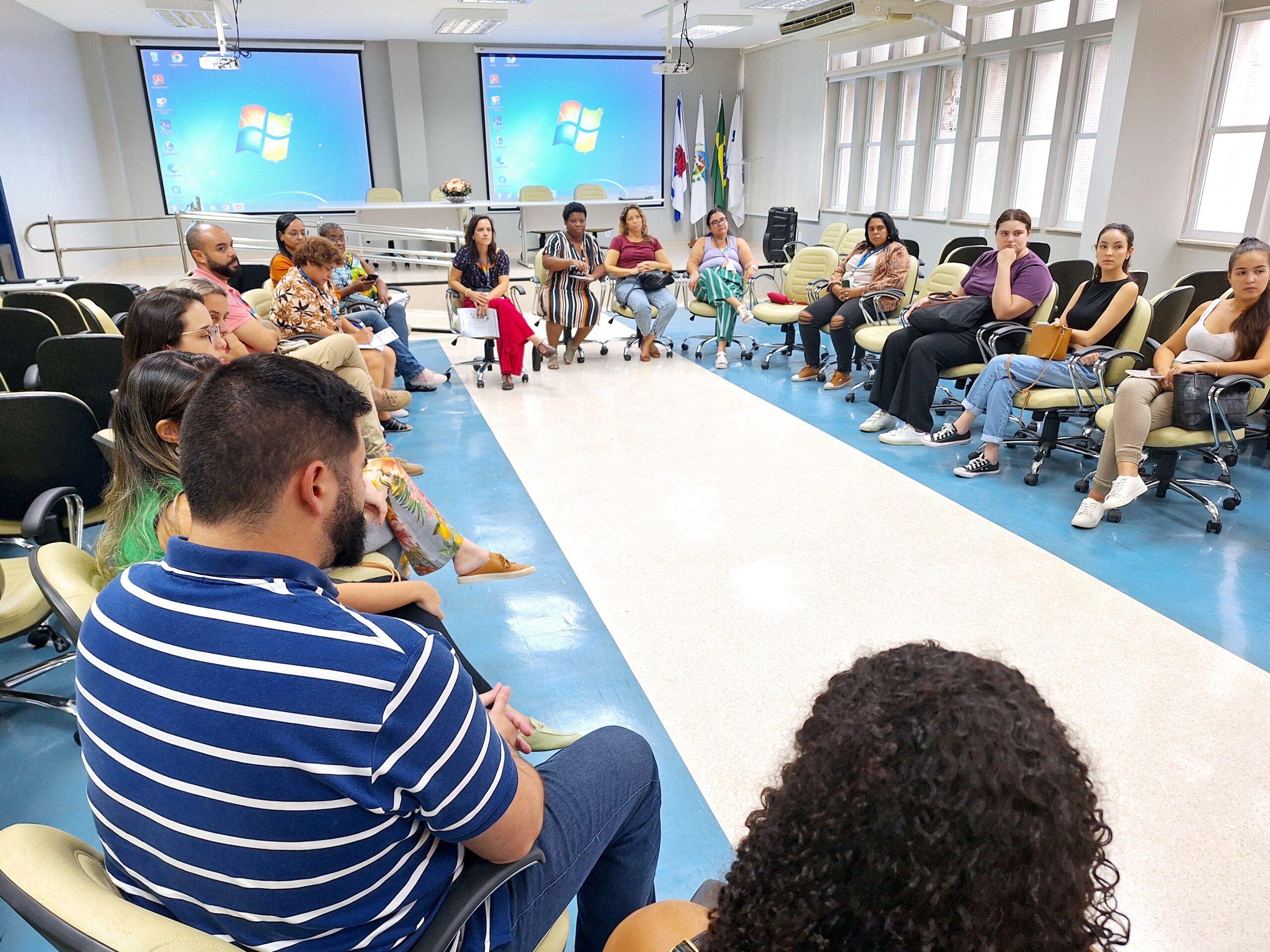 Reunião de boas-vindas aos novos residentes de psiquiatria do IMPP