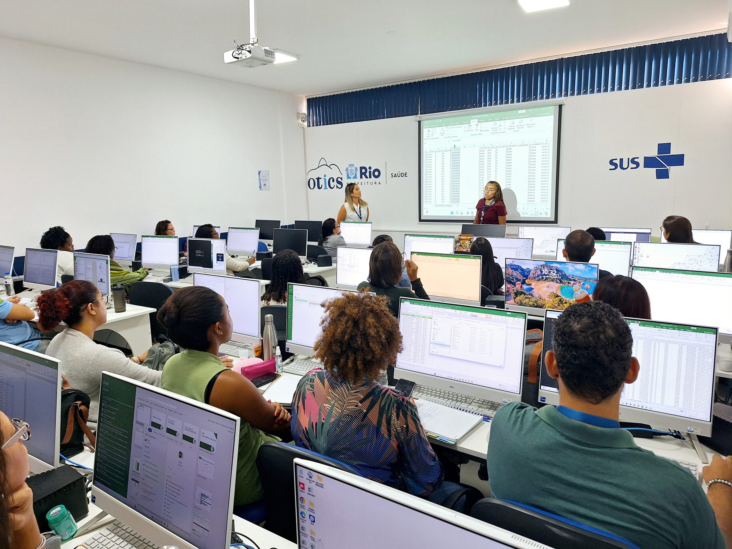 Aula do Curso de Especialização em Vigilância em Saúde SMS-RJ/INI-FIOCRUZ acontece no IMPP