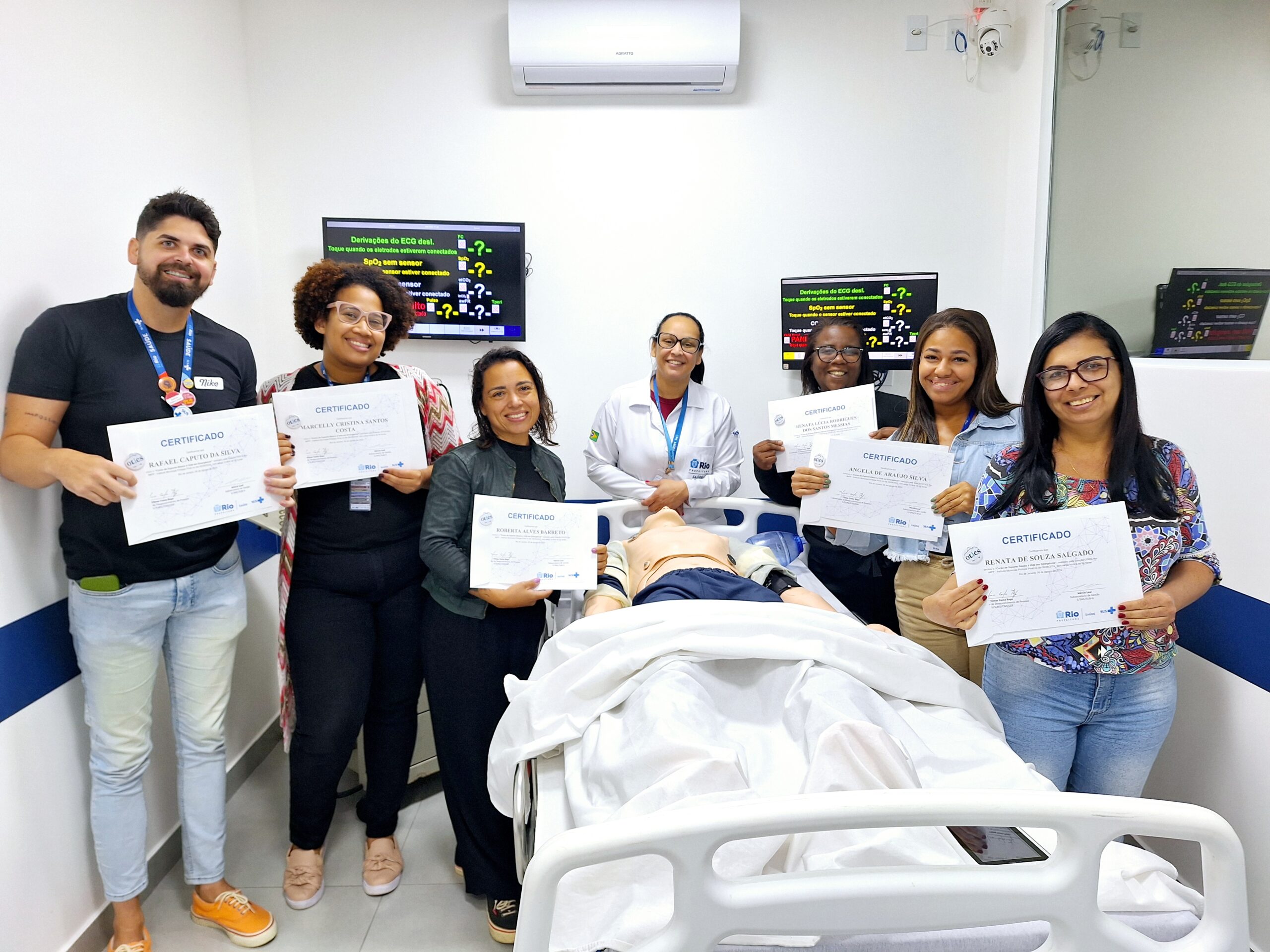 3ª Turma Do Mês De Agosto De 2024 Do Curso Suporte Básico À Vida Em Emergência – SBVE No IMPP