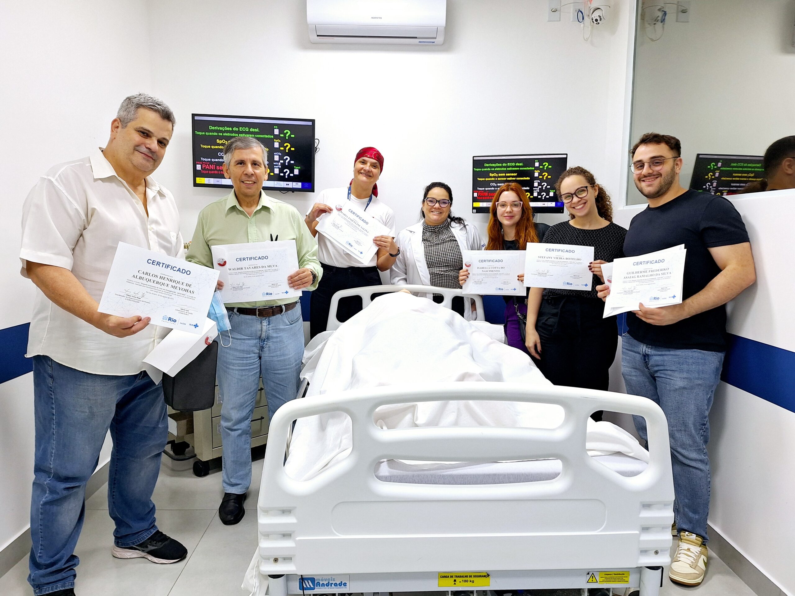 141ª Turma do Curso SAVE-RIO da Secretaria Municipal de Saúde