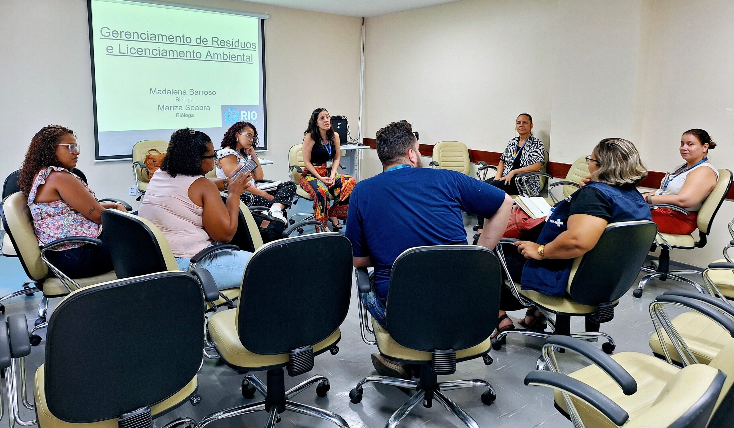 Reunião de gerenciamento de resíduos e licenciamento ambiental acontece no IMPP