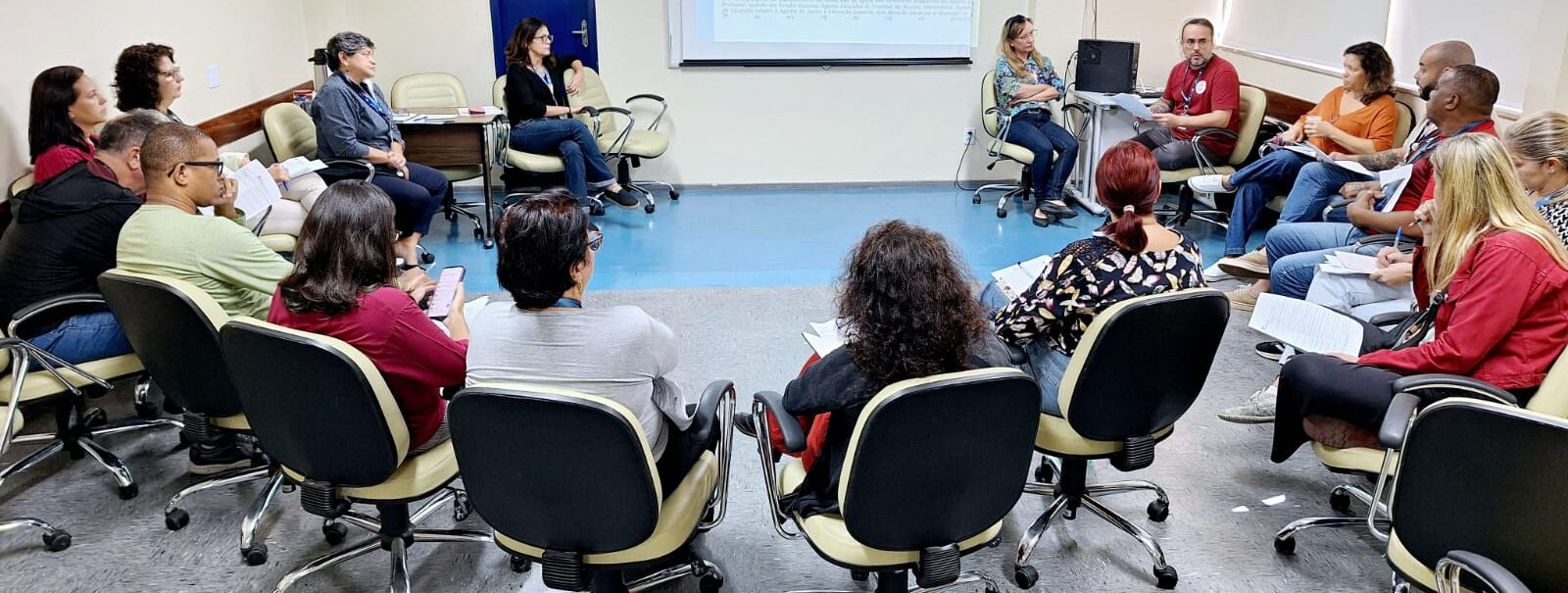 Reunião entre Chefias no Instituto Municipal Philippe Pinel – IMPP