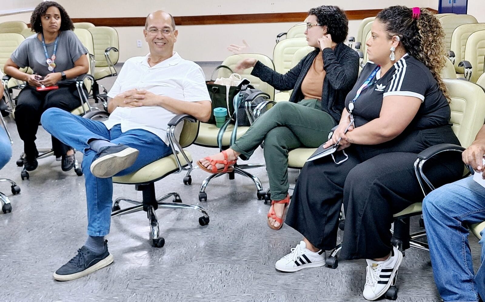 Reunião sobre o Prontuário Carioca de Saúde Mental no IMPP