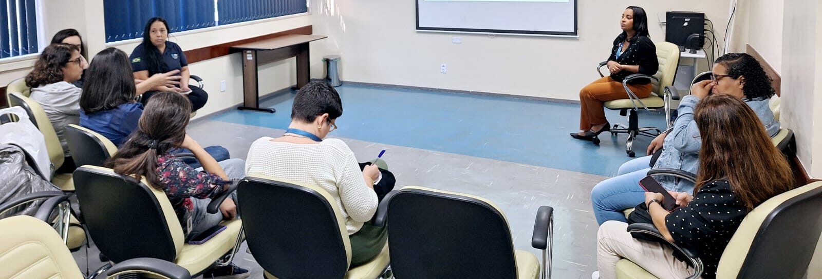 Assessoria Técnica de Vigilância Epidemiológica da DVS 2.1 promove encontro sobre Violência de Território no IMPP