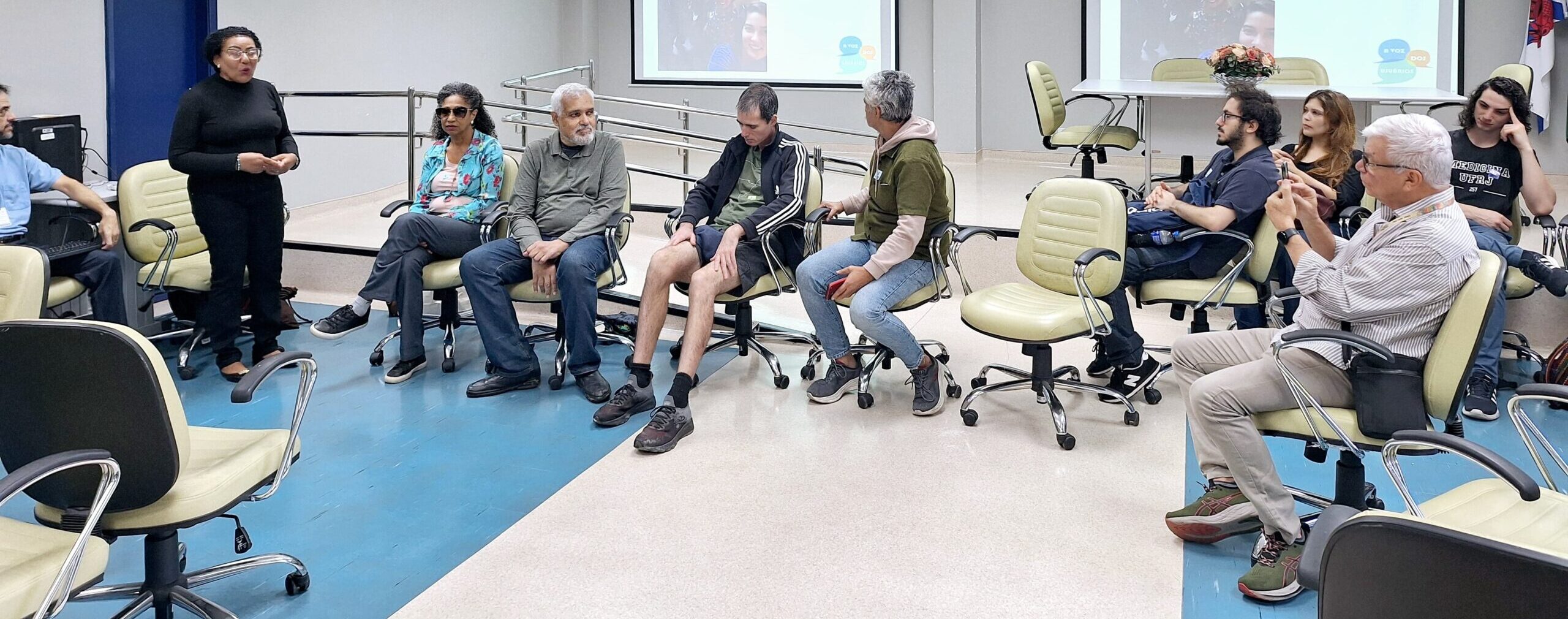 Acolhimento dos Internos da UFRJ é realizado no IMPP