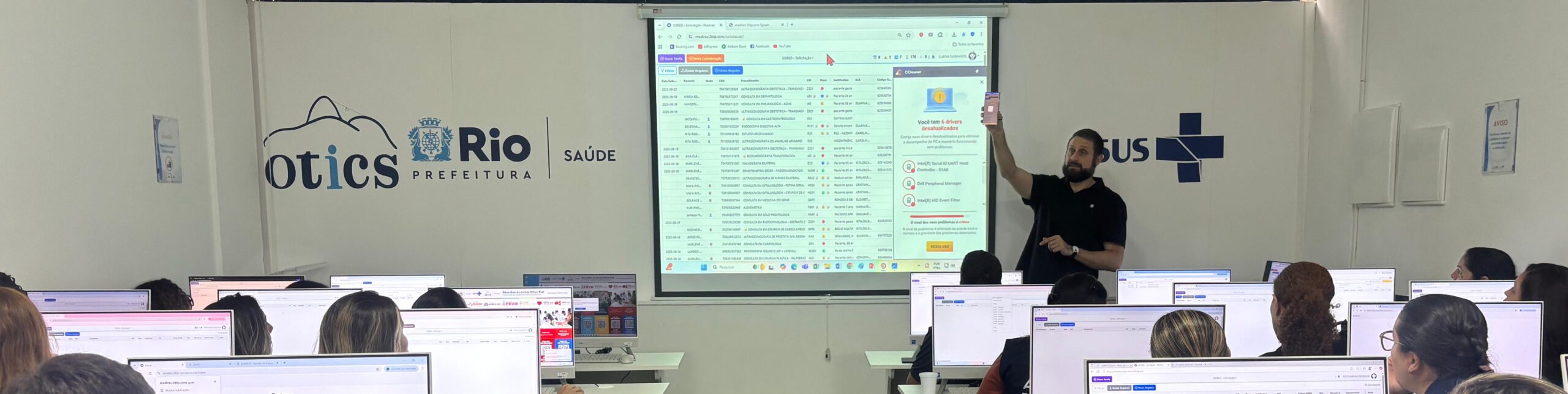Treinamento da Nova Ferramenta de Regulação Integrada ao Sisreg (MEDIREC) no IMPP