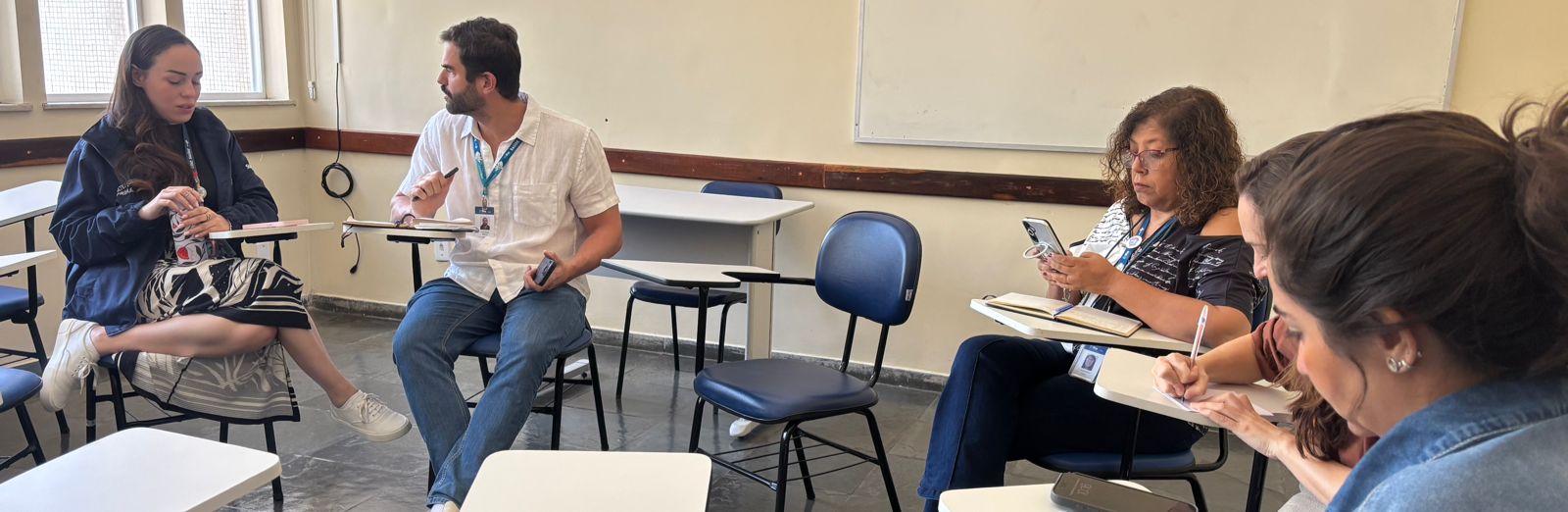 Reunião da CAP 2.1, CAPS e CF LMJ no IMPP