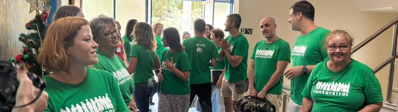 Grupo de Coral Cantareiras visita o IMPP