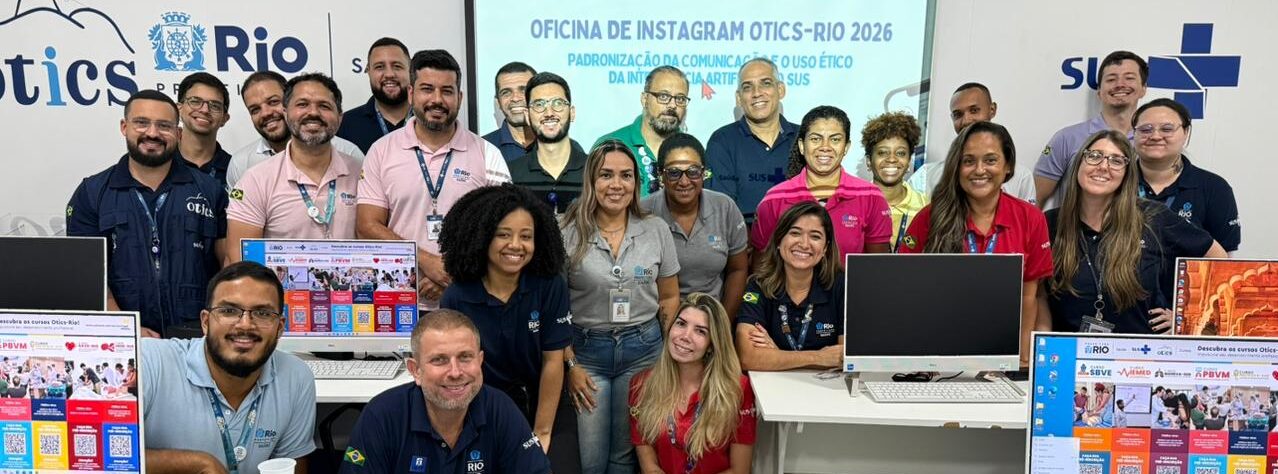 Oficina de Instagram OTICS-RIO 2026 Aconteceu no IMPP