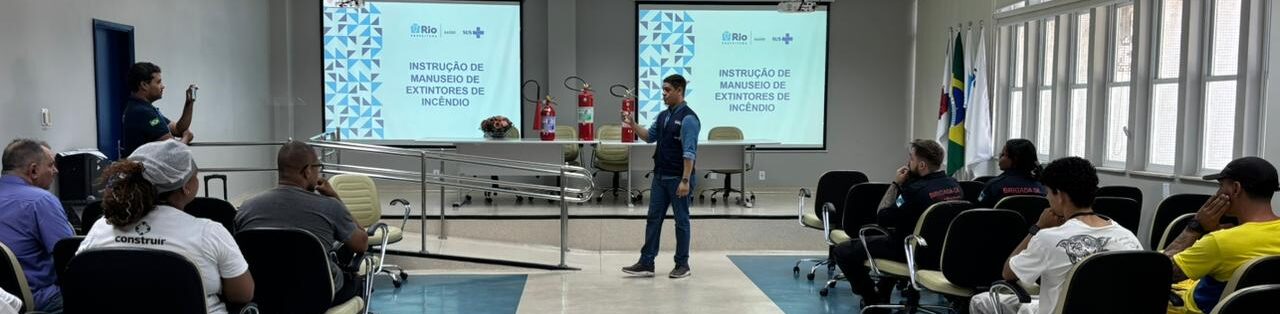 Instrução de Manuseio de Extintores de Incêndio aconteceu no IMPP