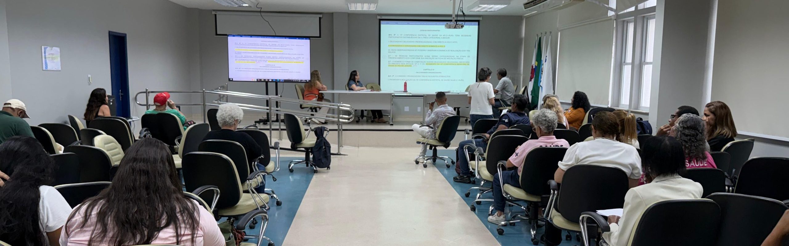 Reunião Plenária do Conselho Distrital de Saúde aconteceu no IMPP