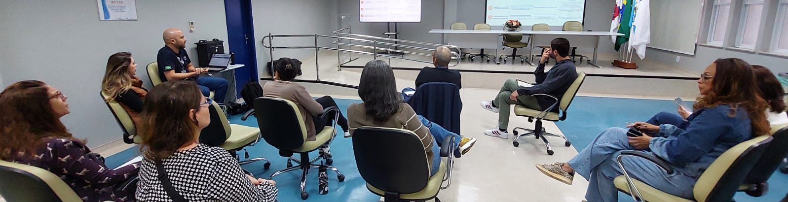 Reunião da DAPS da CAP 2.1 aconteceu no IMPP