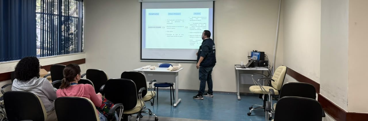 Treinamento de Tala Gessada aconteceu no IMPP