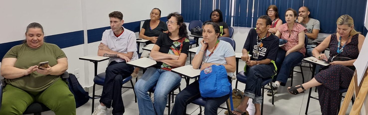 Cooperativa da Praia Vermelha realiza atividade na Estação OTICS-Rio Pinel
